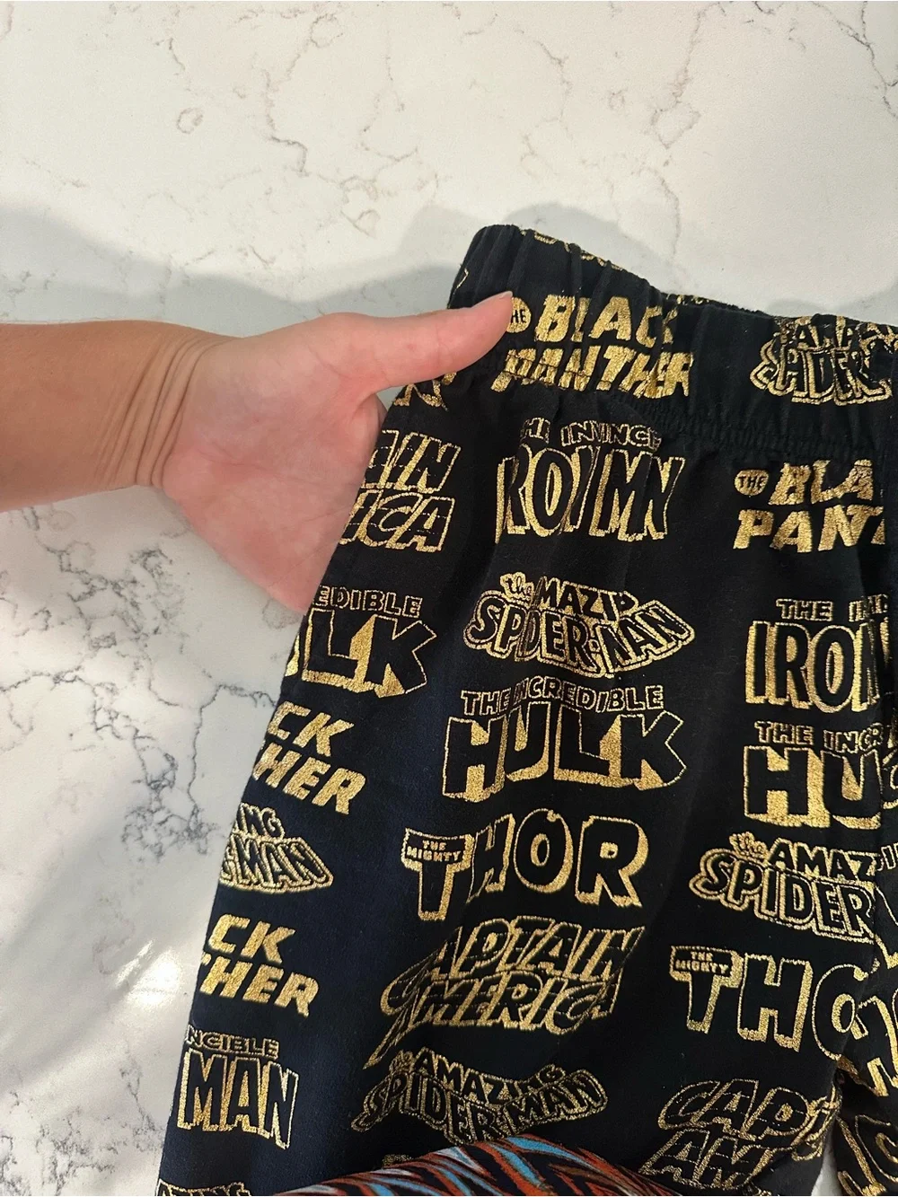 Marvel Comics Men’s Retro Character Print Sleep Pajama Pants